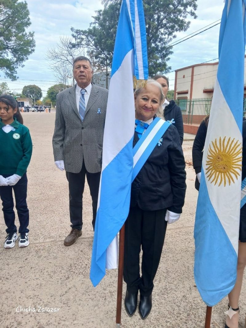 El Centro de San Roque participó del acto por la Revolución de Mayo