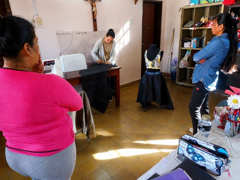 Taller de Indumentaria y Diseño en contexto de encierro