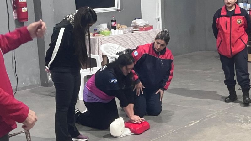 Capacitación en Primeros Auxilios en la sede Tapebicuá