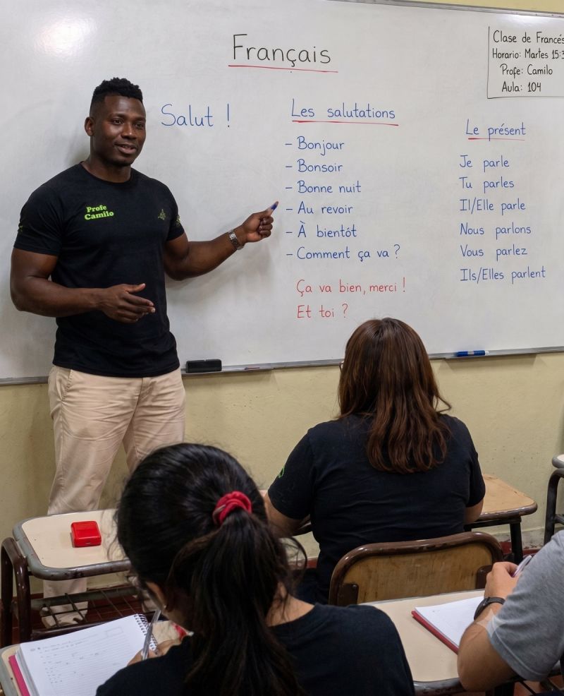 Camille Tonde: de estudiante a docente de Taragüí Koẽ