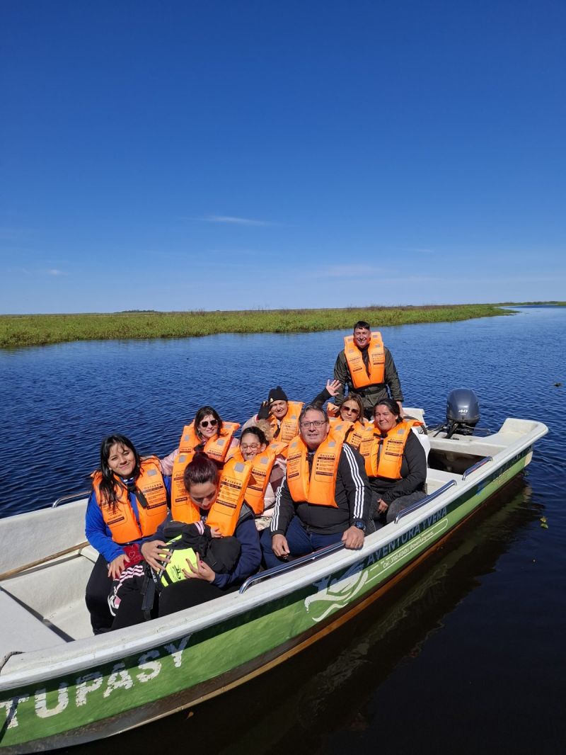 Alumnos del CIC San Ignacio realizaron una travesía educativa por los Esteros del Iberá