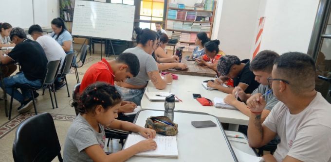 Centro de Terminalidad “Nuestra Casona” con propuestas educativas y recreativas