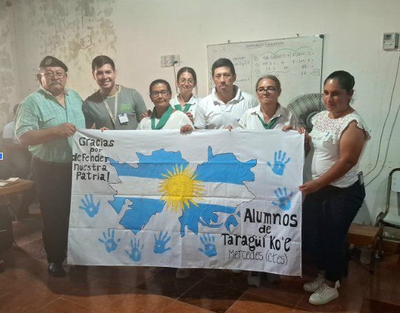 Malvinas: emotiva charla en Mercedes con el testimonio de un veterano