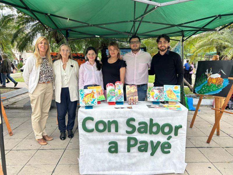 Arte y expresión en el Mes de Corrientes: muestra abierta en Plaza Cabral