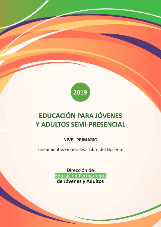 Portada del Libro del Docente
