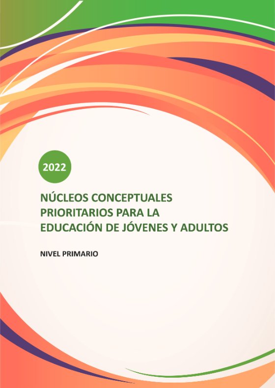 Portada de Núcleos Conceptuales Prioritarios