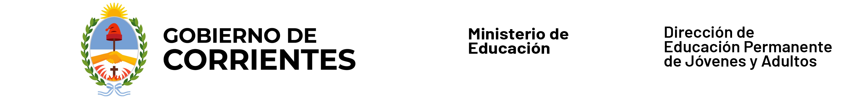 Ministerio de Educación de Corrientes - Dirección de Educación Permanente de Jóvenes y Adultos